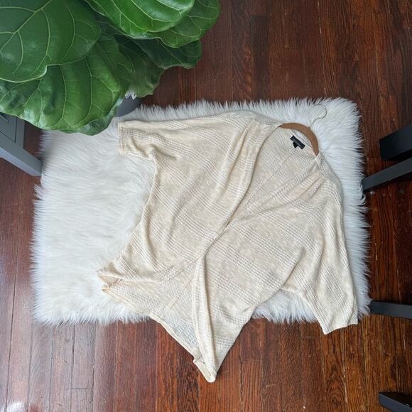 00s Cream Open Cardigan Sweater - Picture 1 of 7